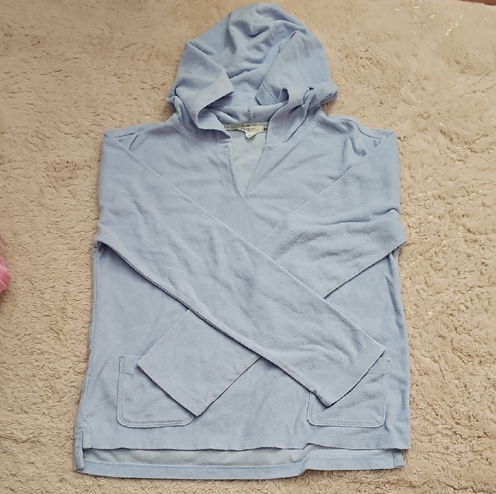 Crewcuts Sky Blue Hooded Sweatshirt